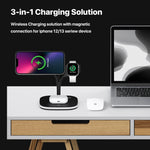 YM-UD22 15W 5イン1 マグネティックワイヤレス充電器 スタンド機能付き