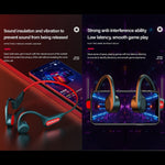 Lenovo X3 Pro 骨伝導ワイヤレスBluetooth 5.3 スポーツイヤホン マイク付き