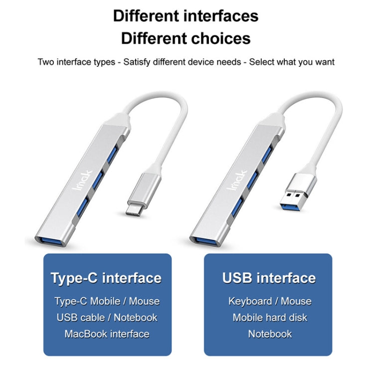 imak 4in1多機能ドッキングステーションHUB、USB、USB-C / Type-C