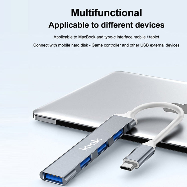 imak 4in1多機能ドッキングステーションHUB、USB、USB-C / Type-C