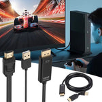 電源付きHDMIからUSB＋DisplayPortアダプターケーブル、長さ：1.8m、180cm
