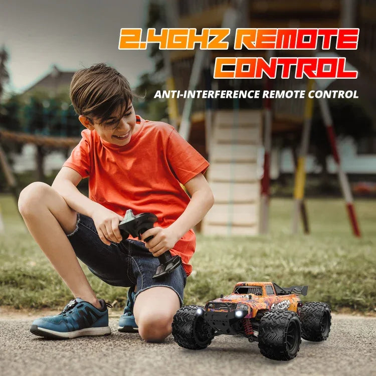 9500E 1:16スケールリモコン4WD高速車、9500E（レッド）、9500E（オレンジ）