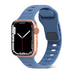 スポーツシリコンウォッチバンド、Apple Watch Ultra 49mm / シリーズ8＆7 45mm / SE 2＆6＆SE＆5＆4 44mm / 3＆2＆1 42mm用、Apple Watch シリーズ8＆7 41mm / SE 2＆6＆SE＆5＆4 40mm / 3＆2＆1 38mm用