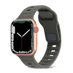 スポーツシリコンウォッチバンド、Apple Watch Ultra 49mm / シリーズ8＆7 45mm / SE 2＆6＆SE＆5＆4 44mm / 3＆2＆1 42mm用、Apple Watch シリーズ8＆7 41mm / SE 2＆6＆SE＆5＆4 40mm / 3＆2＆1 38mm用