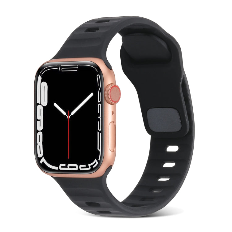 スポーツシリコンウォッチバンド、Apple Watch Ultra 49mm / シリーズ8＆7 45mm / SE 2＆6＆SE＆5＆4 44mm / 3＆2＆1 42mm用、Apple Watch シリーズ8＆7 41mm / SE 2＆6＆SE＆5＆4 40mm / 3＆2＆1 38mm用
