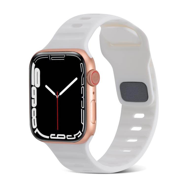 スポーツシリコンウォッチバンド、Apple Watch Ultra 49mm / シリーズ8＆7 45mm / SE 2＆6＆SE＆5＆4 44mm / 3＆2＆1 42mm用、Apple Watch シリーズ8＆7 41mm / SE 2＆6＆SE＆5＆4 40mm / 3＆2＆1 38mm用