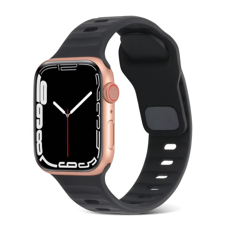 スポーツシリコンウォッチバンド、Apple Watch Ultra 49mm / シリーズ8＆7 45mm / SE 2＆6＆SE＆5＆4 44mm / 3＆2＆1 42mm用、Apple Watch シリーズ8＆7 41mm / SE 2＆6＆SE＆5＆4 40mm / 3＆2＆1 38mm用