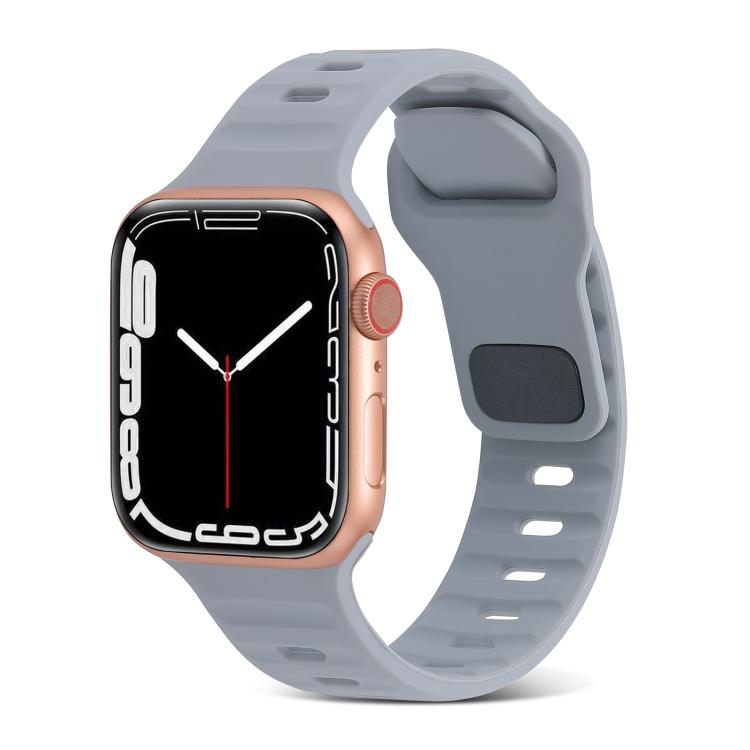 スポーツシリコンウォッチバンド、Apple Watch Ultra 49mm / シリーズ8＆7 45mm / SE 2＆6＆SE＆5＆4 44mm / 3＆2＆1 42mm用、Apple Watch シリーズ8＆7 41mm / SE 2＆6＆SE＆5＆4 40mm / 3＆2＆1 38mm用
