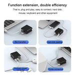 X83 65W出力 USB-C / Type-C + 4ポート USBハブ PD充電器、USプラグ、X83