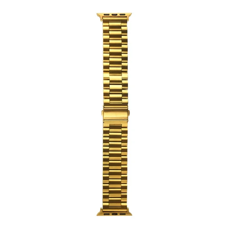 ストレインズメタルウォッチバンド、Apple Watch Ultra 49mm / シリーズ8＆7 45mm / SE 2＆6＆SE＆5＆4 44mm / 3＆2＆1 42mm用、Apple Watch シリーズ8＆7 41mm / SE 2＆6＆SE＆5＆4 40mm / 3＆2＆1 38mm用