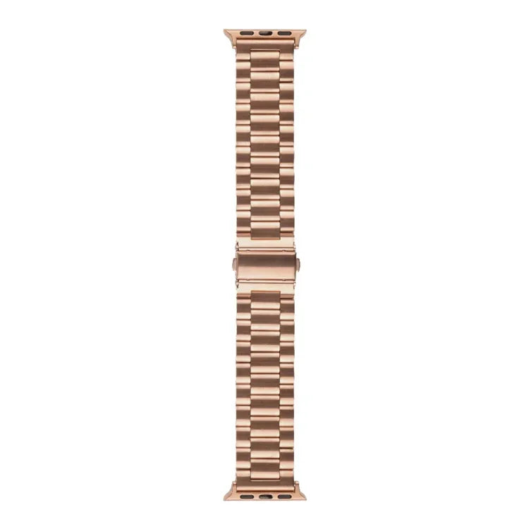 ストレインズメタルウォッチバンド、Apple Watch Ultra 49mm / シリーズ8＆7 45mm / SE 2＆6＆SE＆5＆4 44mm / 3＆2＆1 42mm用、Apple Watch シリーズ8＆7 41mm / SE 2＆6＆SE＆5＆4 40mm / 3＆2＆1 38mm用