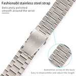 ストレインズメタルウォッチバンド、Apple Watch Ultra 49mm / シリーズ8＆7 45mm / SE 2＆6＆SE＆5＆4 44mm / 3＆2＆1 42mm用、Apple Watch シリーズ8＆7 41mm / SE 2＆6＆SE＆5＆4 40mm / 3＆2＆1 38mm用