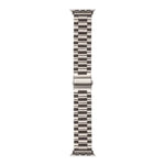 ストレインズメタルウォッチバンド、Apple Watch Ultra 49mm / シリーズ8＆7 45mm / SE 2＆6＆SE＆5＆4 44mm / 3＆2＆1 42mm用、Apple Watch シリーズ8＆7 41mm / SE 2＆6＆SE＆5＆4 40mm / 3＆2＆1 38mm用