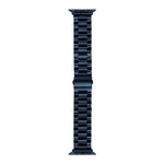 ストレインズメタルウォッチバンド、Apple Watch Ultra 49mm / シリーズ8＆7 45mm / SE 2＆6＆SE＆5＆4 44mm / 3＆2＆1 42mm用、Apple Watch シリーズ8＆7 41mm / SE 2＆6＆SE＆5＆4 40mm / 3＆2＆1 38mm用