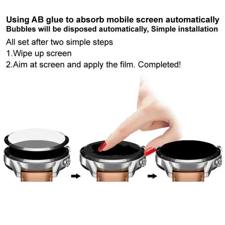 imakプレキシグラスHDウォッチ保護フィルム Google Pixel Watch用