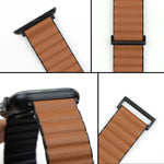 TPUマグネティックウォッチバンド、Apple Watch Ultra 49mm / シリーズ8＆7 45mm / SE 2＆6＆SE＆5＆4 44mm / 3＆2＆1 42mm用、Apple Watch シリーズ8＆7 41mm / SE 2＆6＆SE＆5＆4 40mm / 3＆2＆1 38mm用