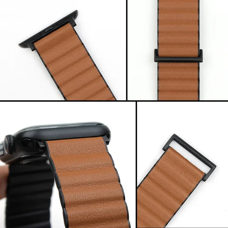 TPUマグネティックウォッチバンド、Apple Watch Ultra 49mm / シリーズ8＆7 45mm / SE 2＆6＆SE＆5＆4 44mm / 3＆2＆1 42mm用、Apple Watch シリーズ8＆7 41mm / SE 2＆6＆SE＆5＆4 40mm / 3＆2＆1 38mm用