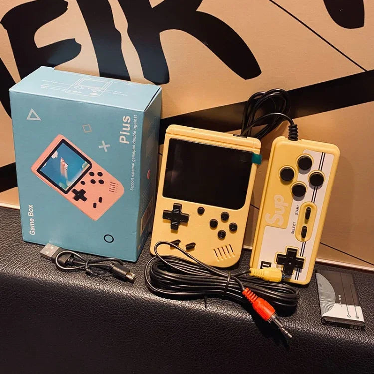 MK800 ダブルズ 3.0インチ マカロン ミニ ハンドヘルド ゲームコンソール 内蔵800ゲーム, MK800-Doubles / グレー, MK800-Doubles / ブルー, MK800-Doubles / ピンク, MK800-Doubles / イエロー, MK800-Doubles / グリーン