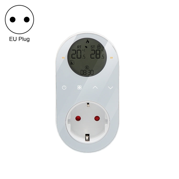 プラグインLCDサーモスタット, EUプラグ, WiFiあり, WiFiなし