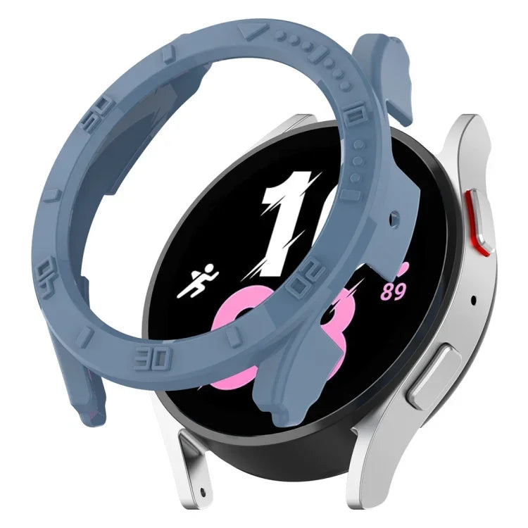 スケール付きハーフカバリーPCウォッチ保護ケース、Samsung Galaxy Watch5 / Watch4 44 mm用