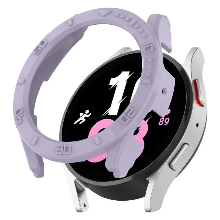 スケール付きハーフカバリーPCウォッチ保護ケース、Samsung Galaxy Watch5 / Watch4 44 mm用