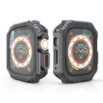 TPU＋PCカーボンファイバー衝撃吸収ケース、Apple Watch Ultra 3 / 2 / 1 49mm用