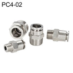 LAIZE ニッケルメッキ銅製オスねじストレート空気圧クイックコネクター、PC4-01、PC4-02、PC4-M5、PC6-01、PC6-02、PC6-03、PC6-04、PC6-M5、PC8-01、PC8-02、PC8-03、PC8-04、PC10-01、PC10-02、PC10-03、PC10-04、PC12-01、PC12-02、PC12-03、PC12-04、PC14-02