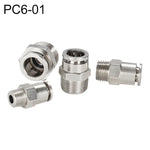 LAIZE ニッケルメッキ銅製オスねじストレート空気圧クイックコネクター、PC4-01、PC4-02、PC4-M5、PC6-01、PC6-02、PC6-03、PC6-04、PC6-M5、PC8-01、PC8-02、PC8-03、PC8-04、PC10-01、PC10-02、PC10-03、PC10-04、PC12-01、PC12-02、PC12-03、PC12-04、PC14-02