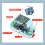 Waveshare DINレール RS485 から RJ45 シリアルサーバー POE機能付き, 23273