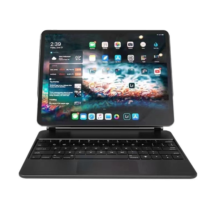 Bluetoothキーボード付きレザーケース タッチパッド付き, iPad Air 5 / 4 10.9インチ用, iPad Pro 11インチ 2021/2020/2018用, iPad Pro 12.9インチ 2021/2020/2018用