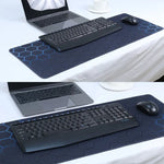 滑り止めラバークロス表面ゲーミングマウスマット キーボードパッド、60 x 30 x 0.2cm、70 x 30 x 0.2cm