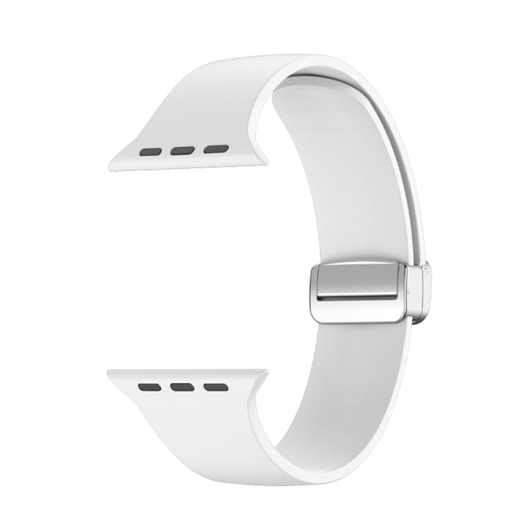 フォールディングバックルシリコンウォッチバンド、Apple Watch Ultra 49mm用、Apple Watch シリーズ8＆7 45mm / SE 2＆6＆SE＆5＆4 44mm / 3＆2＆1 42mm用