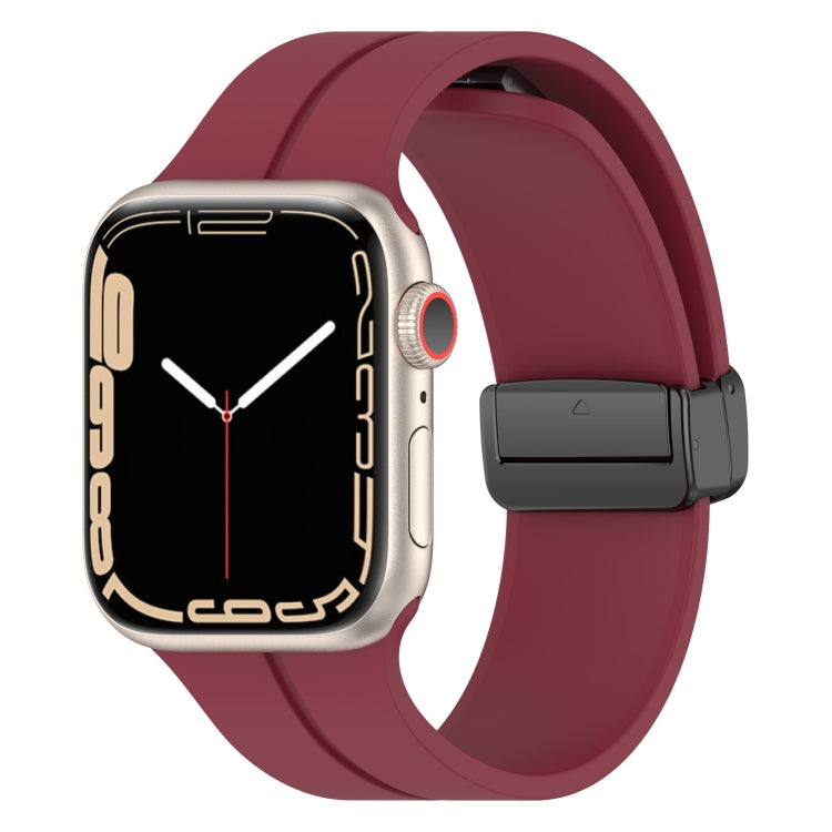 無地シリコン時計バンド、Apple Watch Ultra 49mm / シリーズ8＆7 45mm / SE 2＆6＆SE＆5＆4 44mm用、Apple Watch シリーズ8＆7 41mm / SE 2＆6＆SE＆5＆4 40mm / 3＆2＆1 38mm用