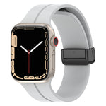 無地シリコン時計バンド、Apple Watch Ultra 49mm / シリーズ8＆7 45mm / SE 2＆6＆SE＆5＆4 44mm用、Apple Watch シリーズ8＆7 41mm / SE 2＆6＆SE＆5＆4 40mm / 3＆2＆1 38mm用