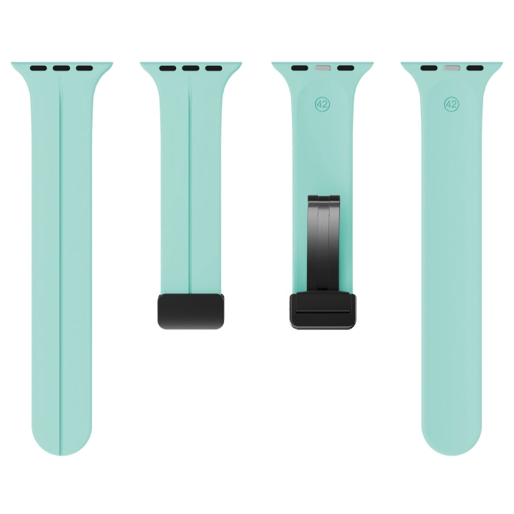 無地シリコン時計バンド、Apple Watch Ultra 49mm / シリーズ8＆7 45mm / SE 2＆6＆SE＆5＆4 44mm用、Apple Watch シリーズ8＆7 41mm / SE 2＆6＆SE＆5＆4 40mm / 3＆2＆1 38mm用