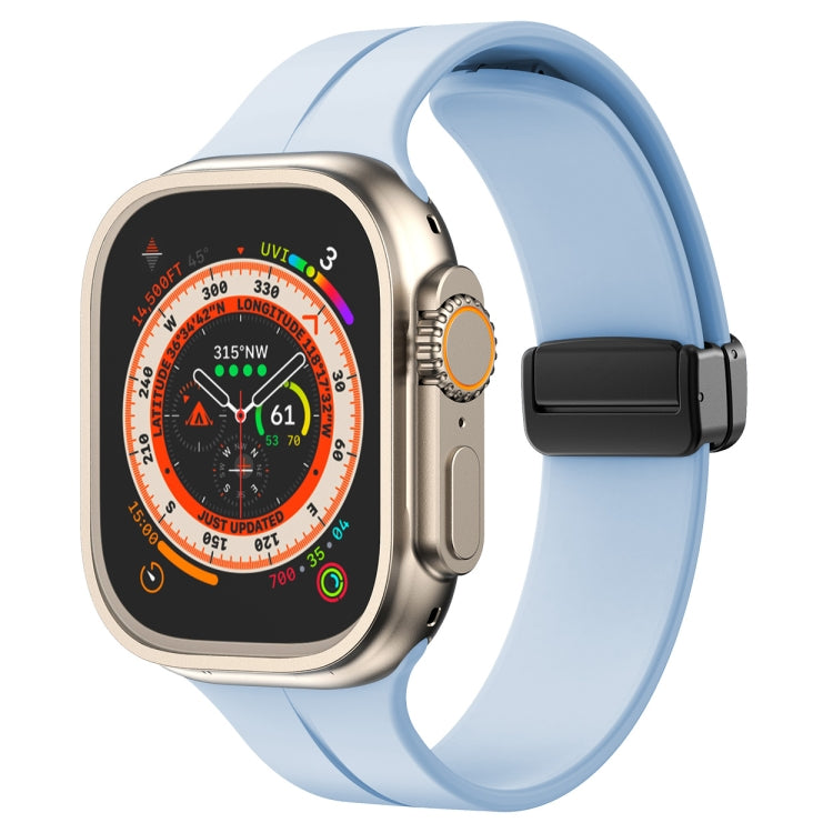 無地シリコン時計バンド、Apple Watch Ultra 49mm / シリーズ8＆7 45mm / SE 2＆6＆SE＆5＆4 44mm用、Apple Watch シリーズ8＆7 41mm / SE 2＆6＆SE＆5＆4 40mm / 3＆2＆1 38mm用