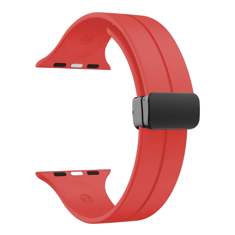無地シリコン時計バンド、Apple Watch Ultra 49mm / シリーズ8＆7 45mm / SE 2＆6＆SE＆5＆4 44mm用、Apple Watch シリーズ8＆7 41mm / SE 2＆6＆SE＆5＆4 40mm / 3＆2＆1 38mm用