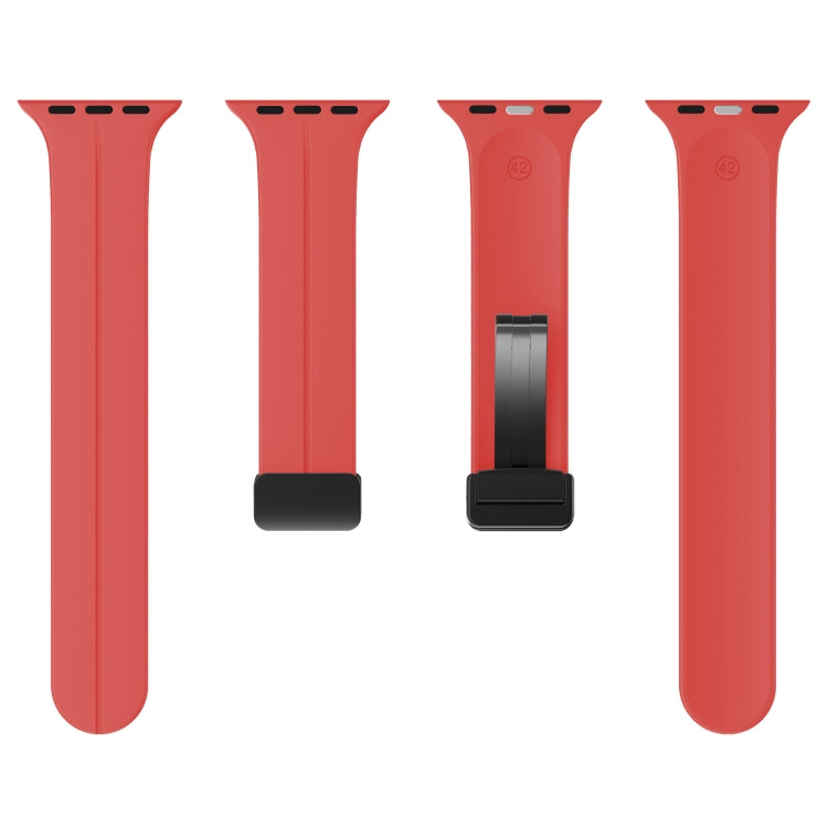 無地シリコン時計バンド、Apple Watch Ultra 49mm / シリーズ8＆7 45mm / SE 2＆6＆SE＆5＆4 44mm用、Apple Watch シリーズ8＆7 41mm / SE 2＆6＆SE＆5＆4 40mm / 3＆2＆1 38mm用