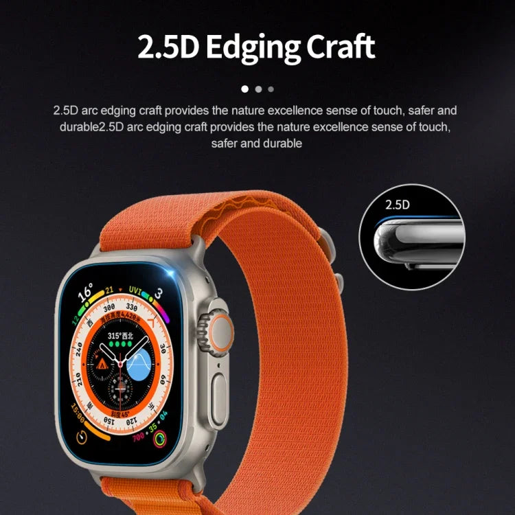 NILLKIN H+Pro 0.2mm 9H 防爆強化ガラスフィルム、Apple Watch Ultra 49mm用