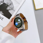 溝入り本革ウォッチバンド、Samsung Galaxy Watch5 40mm / 44mm用
