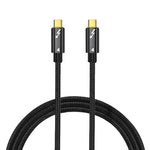 100W Type-C to Type-C Thunderbolt 4 Full-function Data Cable, 0.3m, 0.5m, 0.8m, 1m