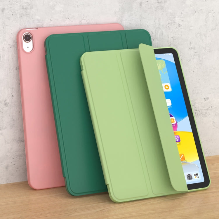 3-fold TPU Leather Smart Tablet Case, For iPad 10th Gen 10.9 2022