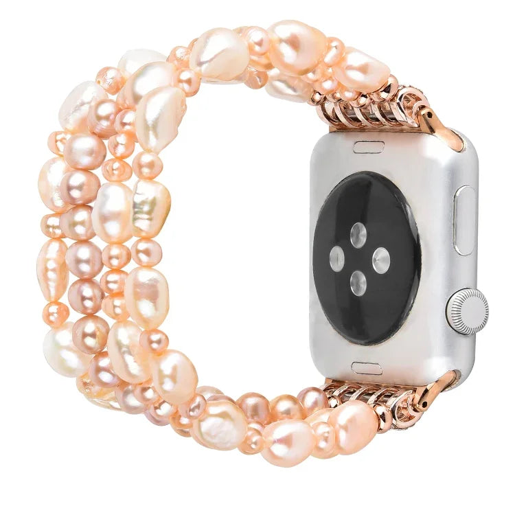 パールクリスタルウォッチバンド、Apple Watch 5 & 4 40mm / 3 & 2 & 1 38mm用、Apple Watch 5 & 4 44mm / 3 & 2 & 1 42mm用