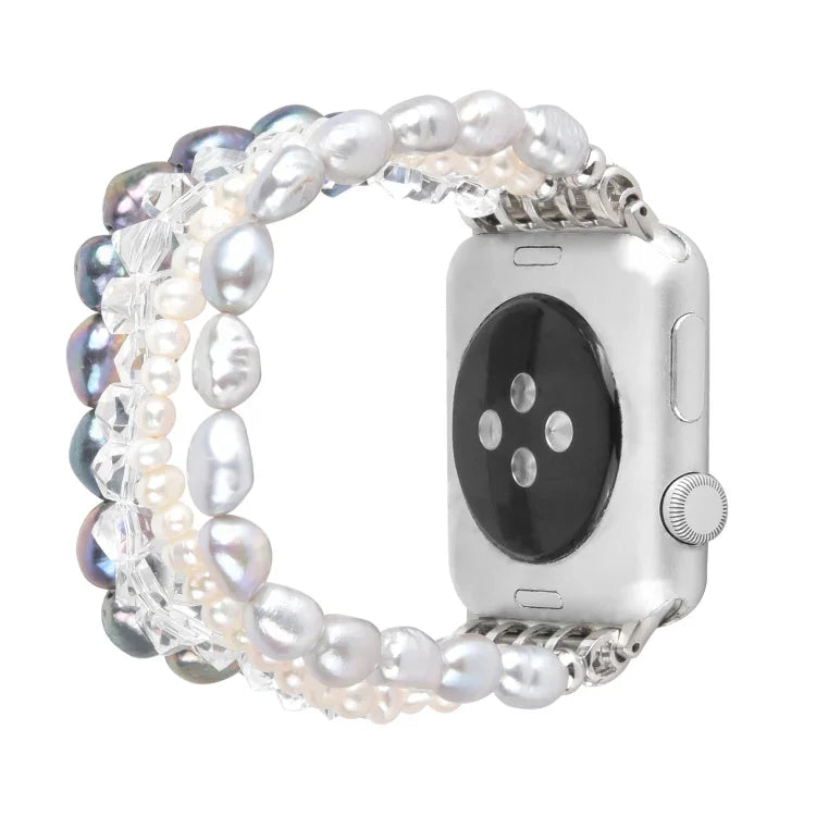 パールクリスタルウォッチバンド、Apple Watch 5 & 4 40mm / 3 & 2 & 1 38mm用、Apple Watch 5 & 4 44mm / 3 & 2 & 1 42mm用