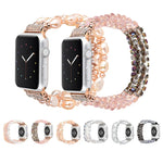 パールクリスタルウォッチバンド、Apple Watch 5 & 4 40mm / 3 & 2 & 1 38mm用、Apple Watch 5 & 4 44mm / 3 & 2 & 1 42mm用