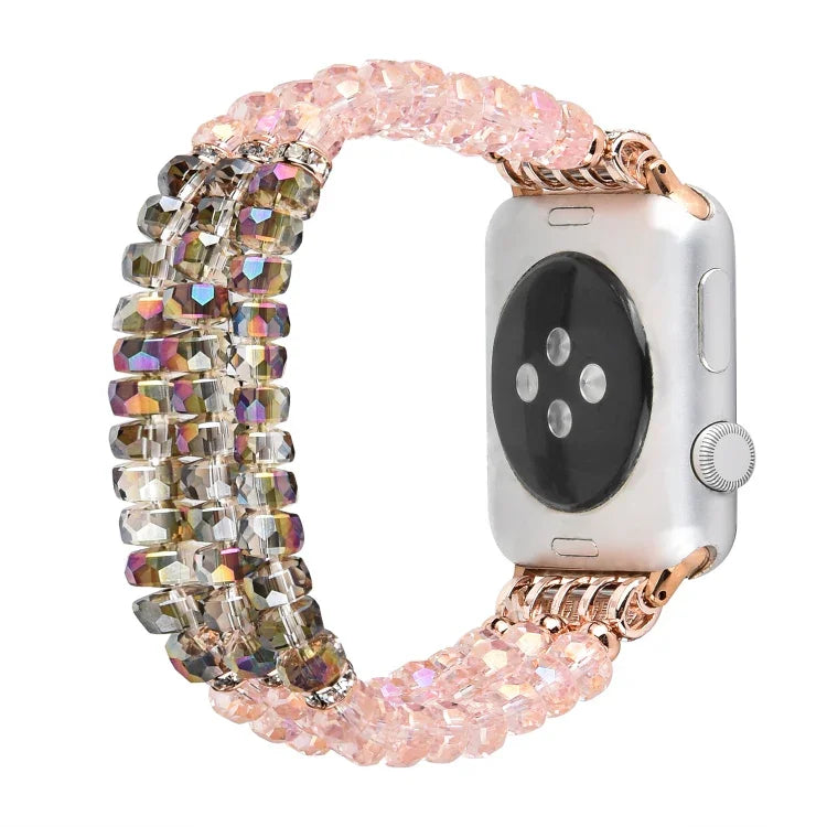 パールクリスタルウォッチバンド、Apple Watch 5 & 4 40mm / 3 & 2 & 1 38mm用、Apple Watch 5 & 4 44mm / 3 & 2 & 1 42mm用