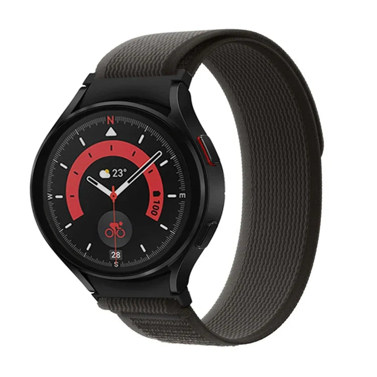 Samsung Galaxy Watch 5 Pro / Watch4 Classic用ループナイロンウォッチバンド