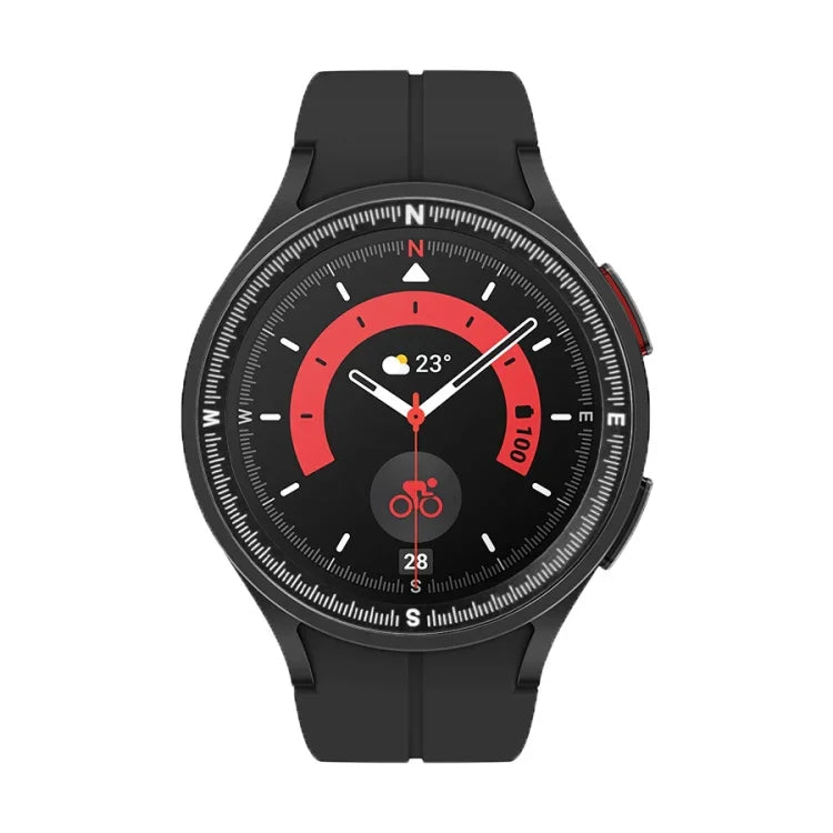 コンパススケールメタルウォッチベゼル、Samsung Galaxy Watch 5 Pro用