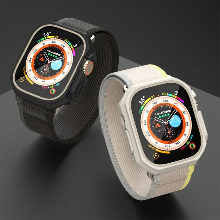 Mijobs 超薄型ベゼルPC時計ケース、Apple Watch Ultra 3 / 2 / 1 49mm用