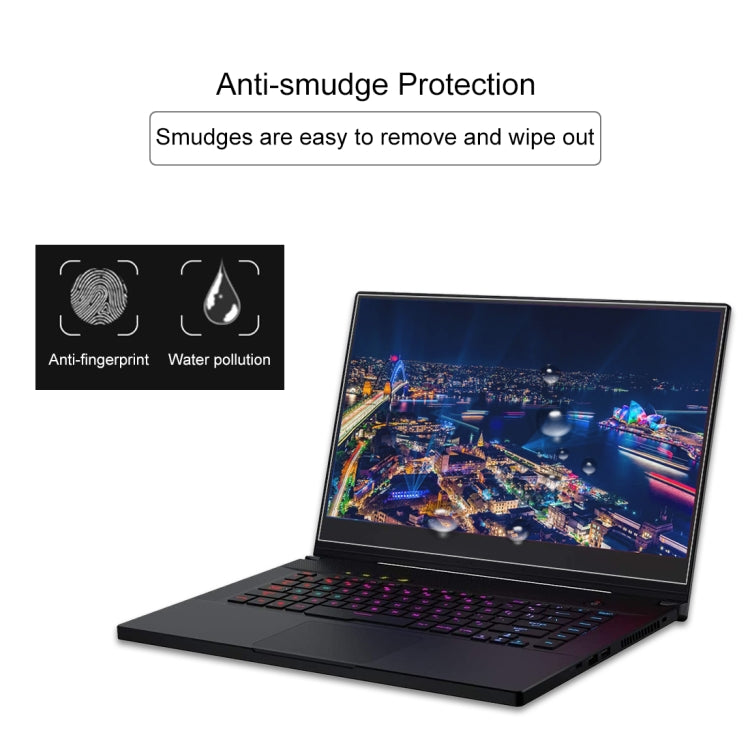 ノートパソコン画面HD強化ガラス保護フィルム、ASUS ROG Strix G 15.6インチ用、ASUS ROG Strix Hero II 15.6インチ用、ASUS ROG ZEPHYRUS (GX501) 15.6インチ用、ASUS ROG ZEPHYRUS (M15) 15.6インチ用、ASUS ROG Zephyrus M (GM501) 15.6インチ用